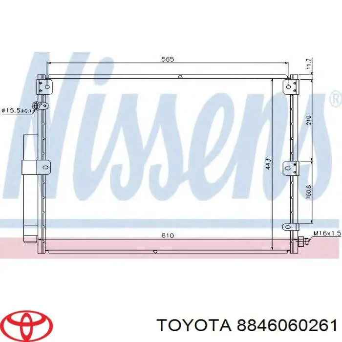 8846060261 Toyota
