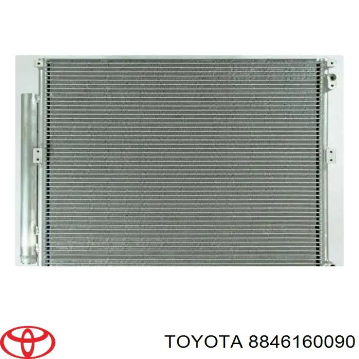 8846160090 Toyota радиатор кондиционера