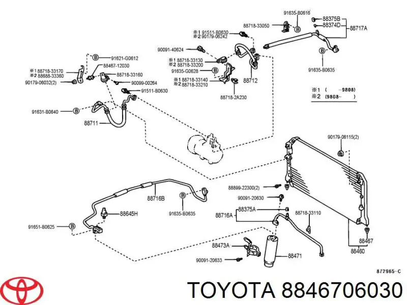  8846706030 Toyota