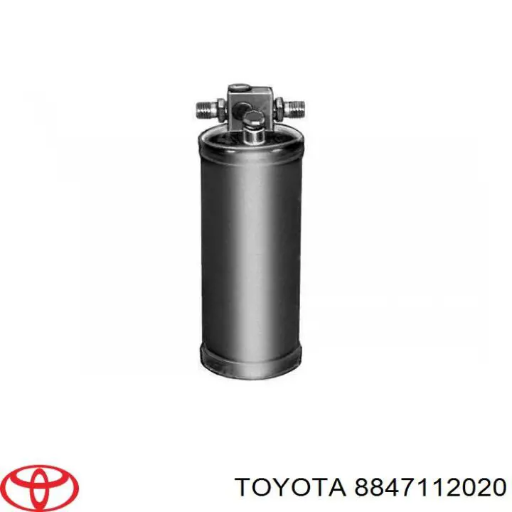 Ресивер-осушитель кондиционера на Toyota Corolla E10