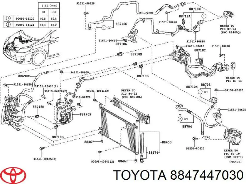  8847447030 Toyota