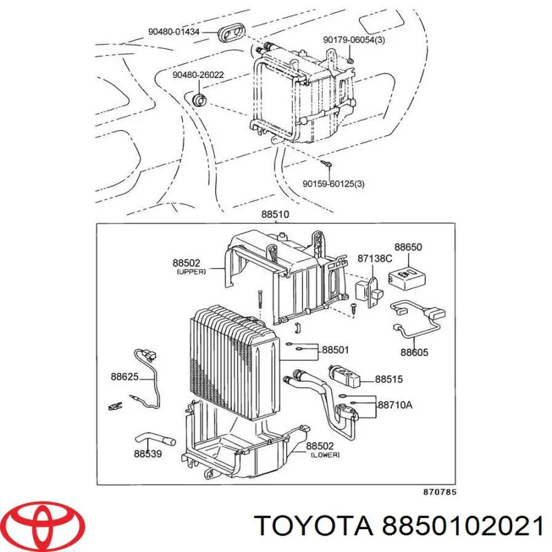 8850102021 Toyota