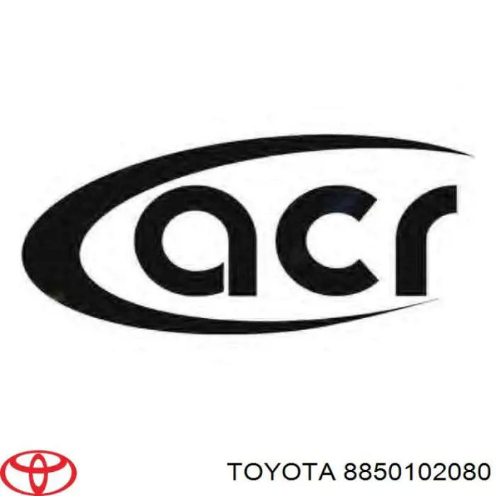 Испаритель кондиционера 8850102080 Toyota