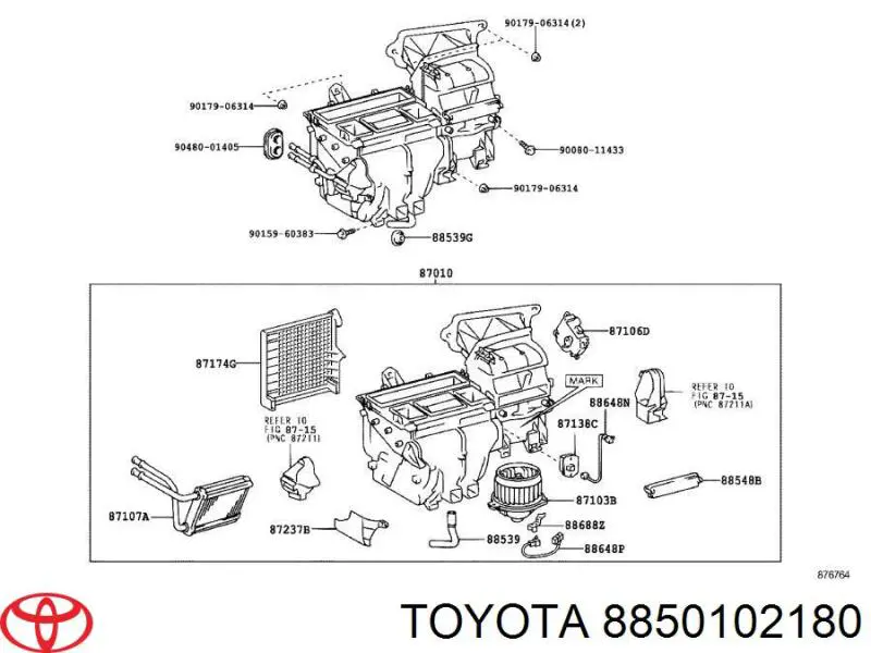  8850102180 Toyota