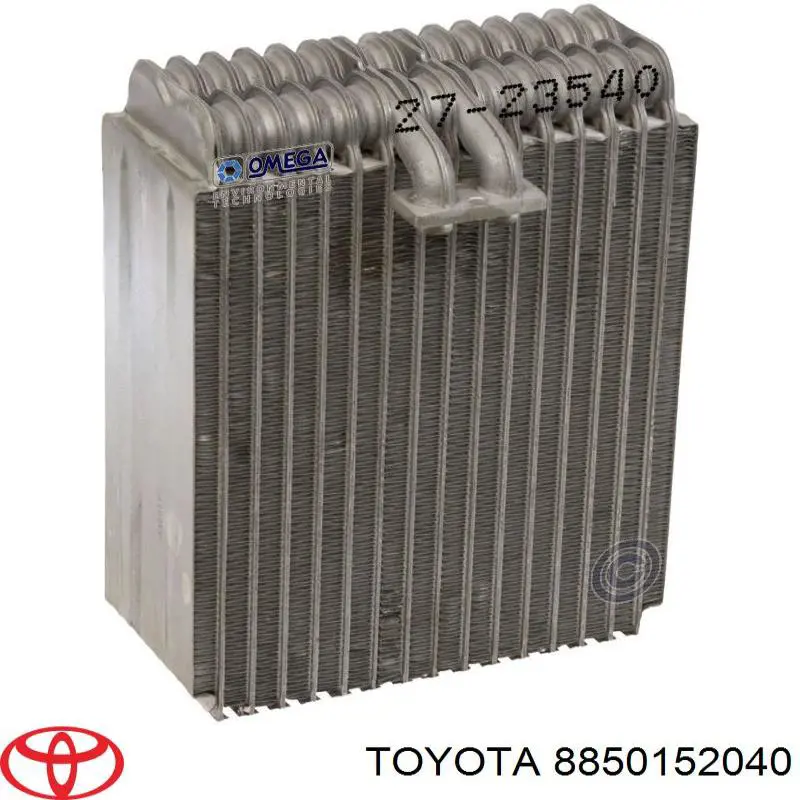 Купить 8850152040 Toyota Радиатор кондиционера салонный, испаритель