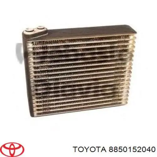 Радиатор испарителя кондиционера Toyota 8850152040 цена, от 69.68 USD