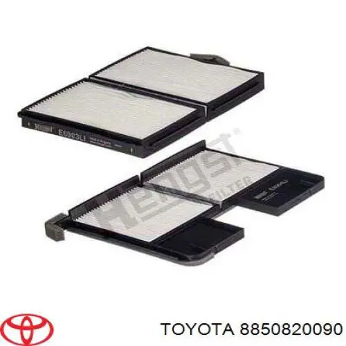 Купить 8850820090 Toyota Фильтр салона угольный