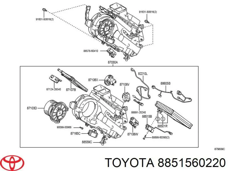 8851560220 Toyota 