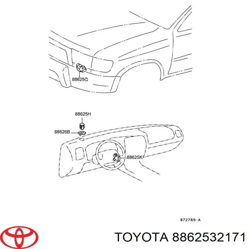 8862532171 Toyota