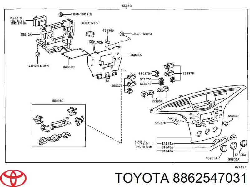 8862547031 Toyota