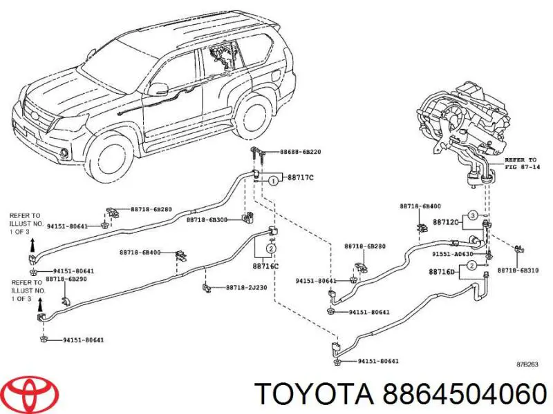  8864504060 Toyota