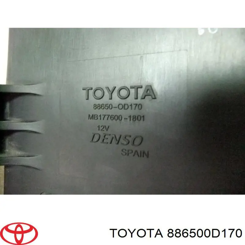  Toyota 886500D170 цена, от 46.56 USD