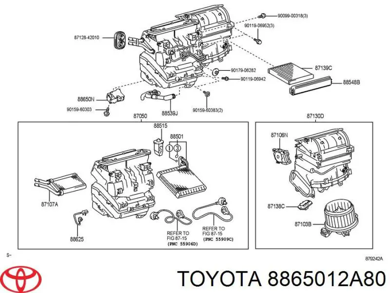  8865012A80 Toyota