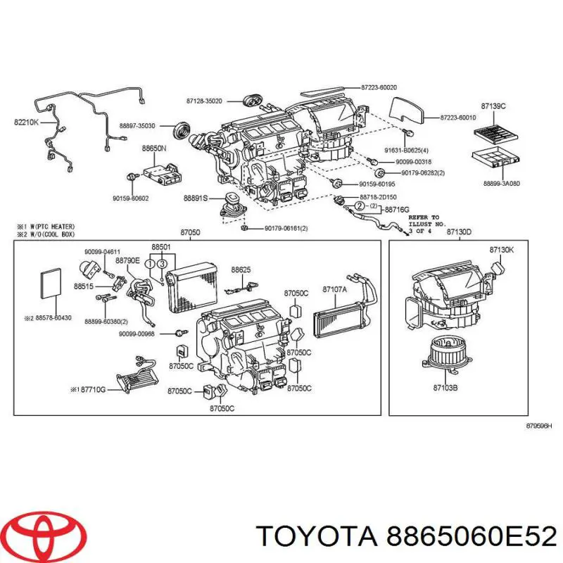  8865060E52 Toyota