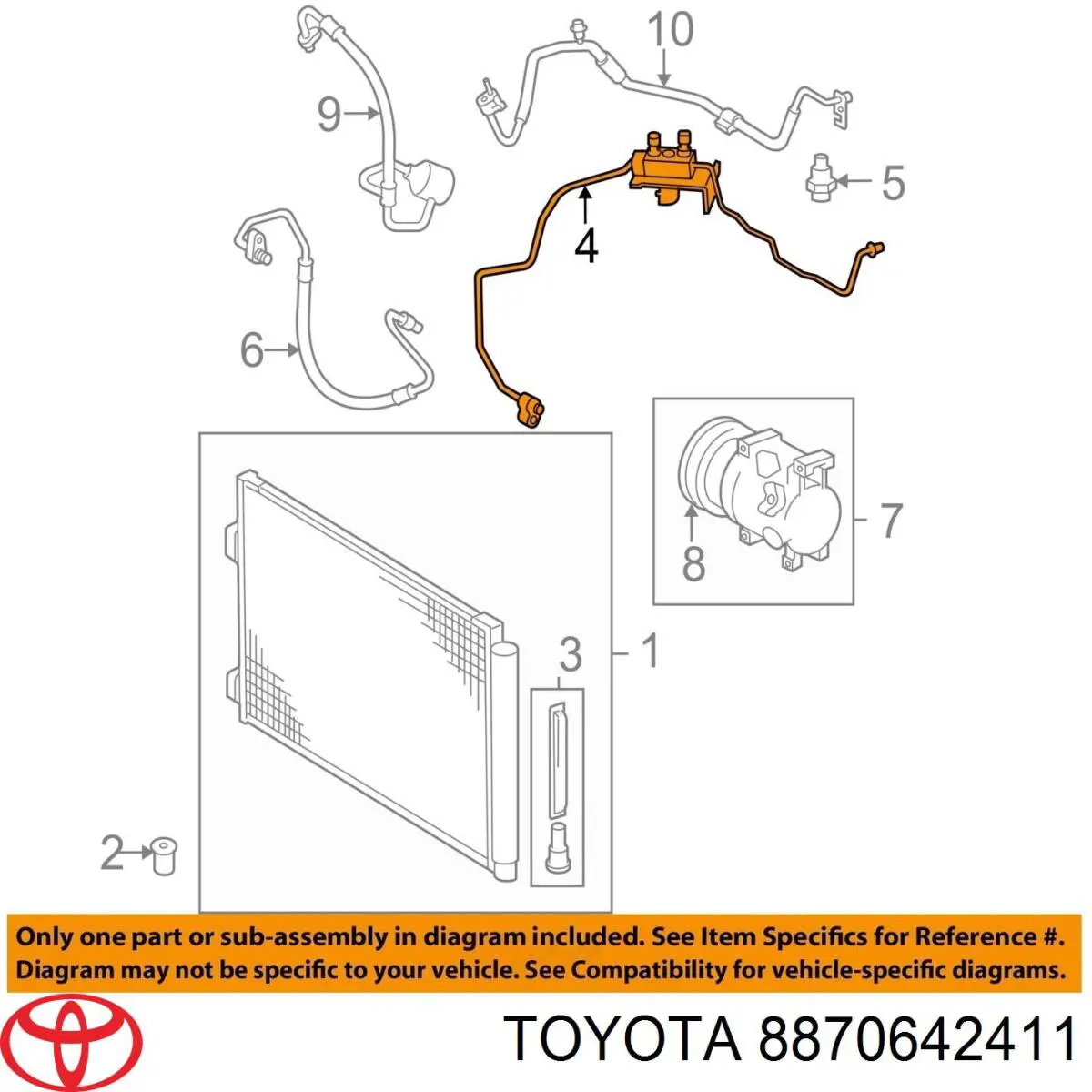 8870642411 Toyota 