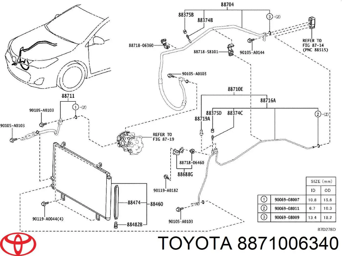  8871006340 Toyota