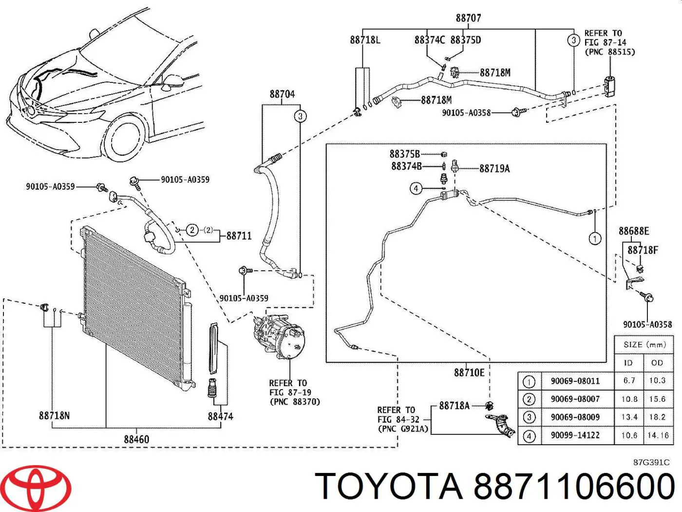  8871106600 Toyota