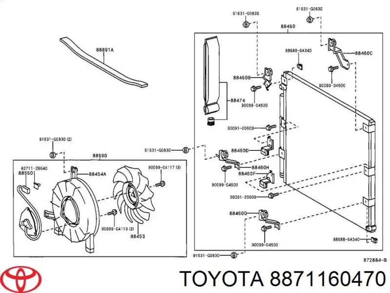  8871160470 Toyota