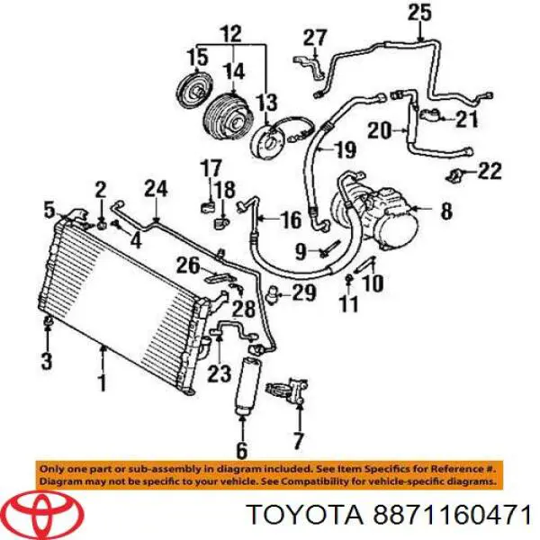 8871160471 Toyota 