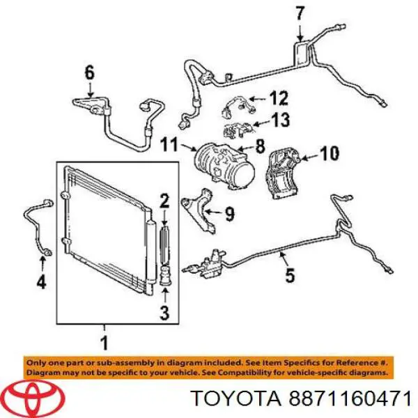  Toyota 8871160471 цена, от 63.98 USD
