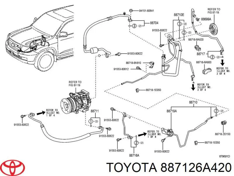 887126A420 Toyota 