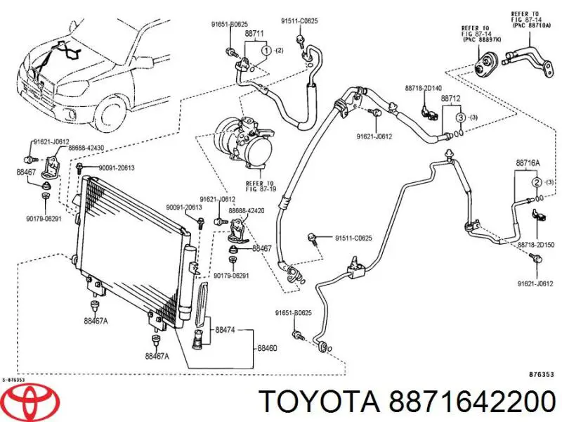  8871642200 Toyota