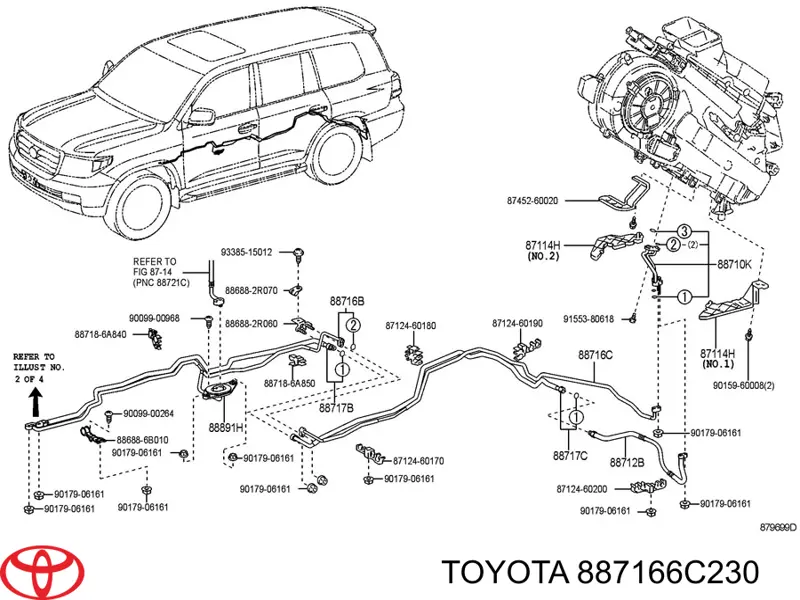  Toyota 887166C230 цена, от 186.18 USD