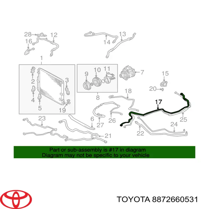 8872660531 Toyota 