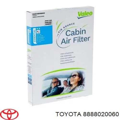 Фильтр салона 8888020060 Toyota