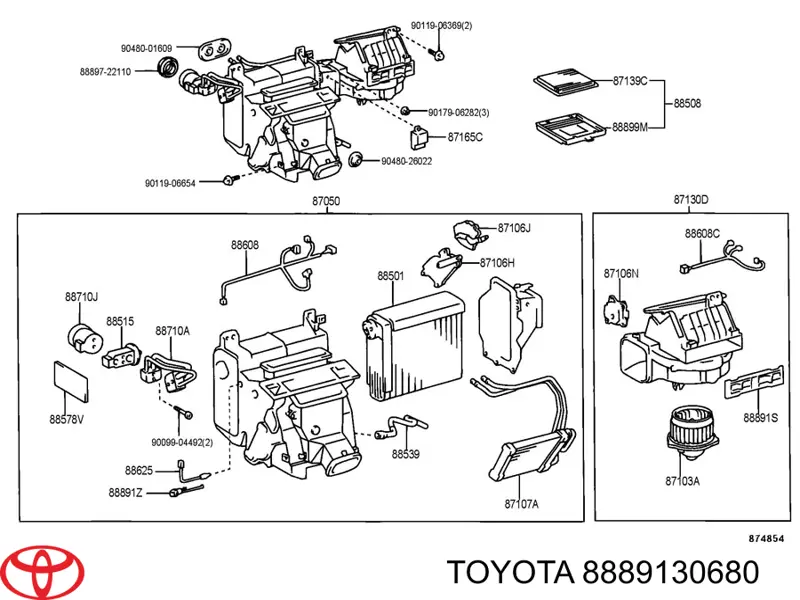  8889130680 Toyota