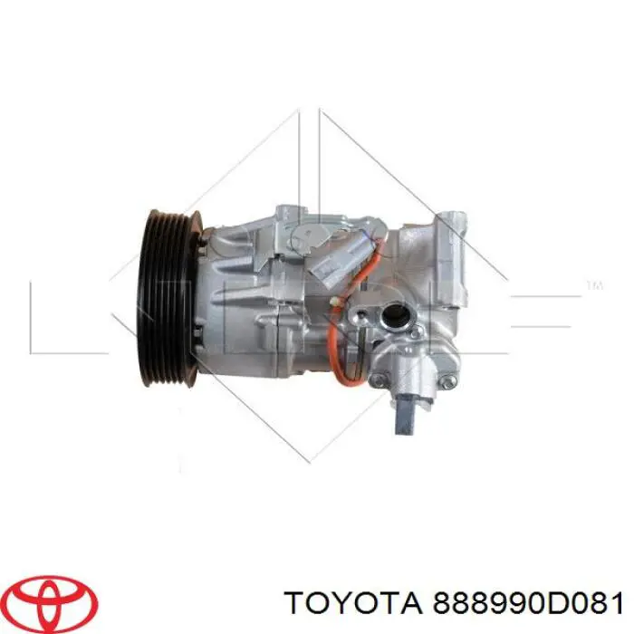 Компрессор системы кондиционирования Toyota 888990D081 цена, от 231.64 USD