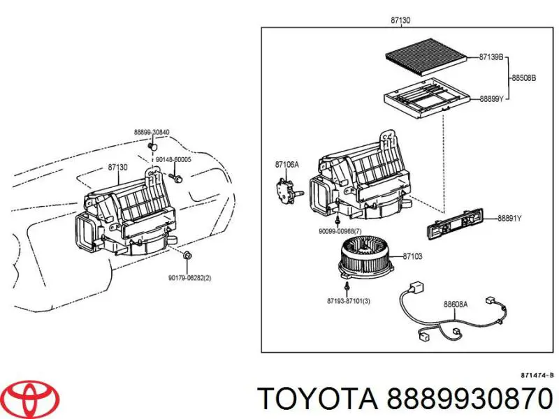  8889930870 Toyota