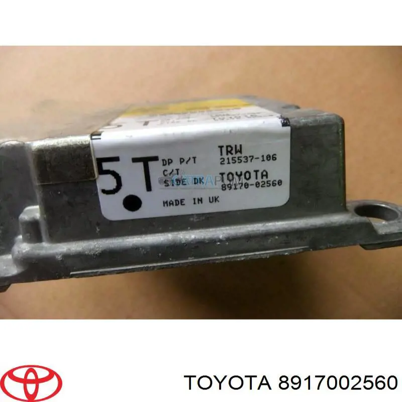 Блок управления airbag Toyota 8917002560 цена, от 23.11 USD