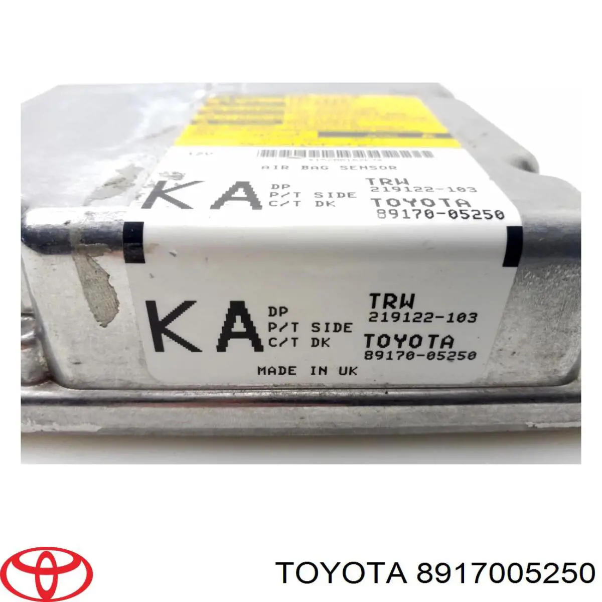 Модуль-процессор управления подушки безопасности Toyota 8917005250