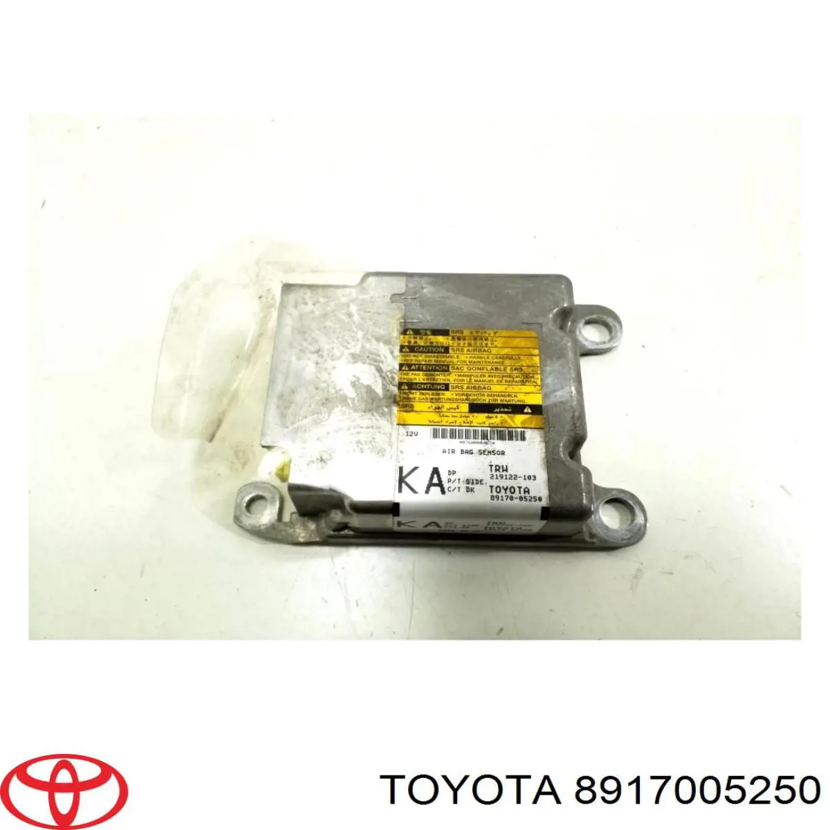 Модуль-процессор управления подушкой безопасности (ЭБУ AIRBAG) Toyota 8917005250 цена, от 16.08 USD