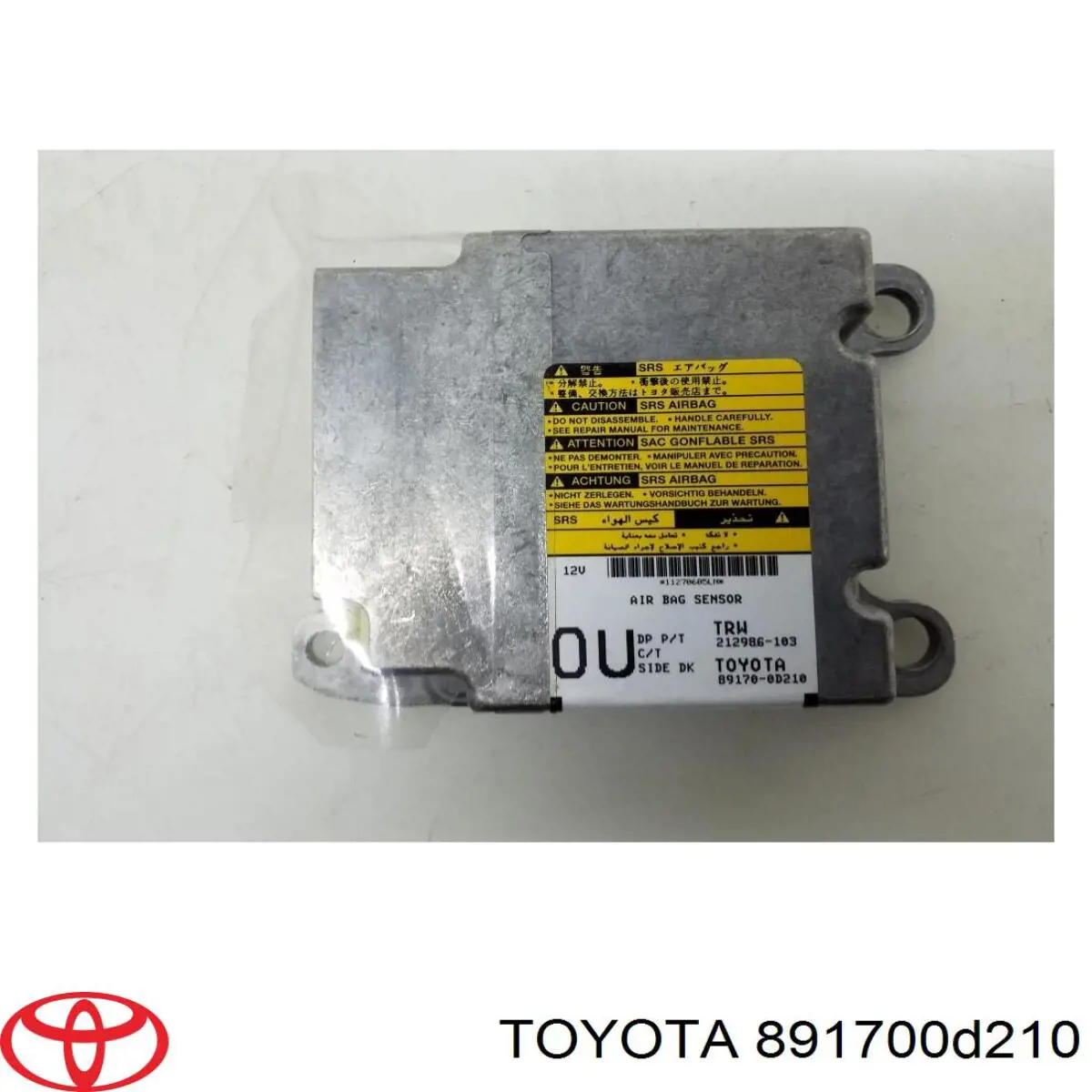 Блок управления airbag Toyota 891700D210 цена, от 22.80 USD