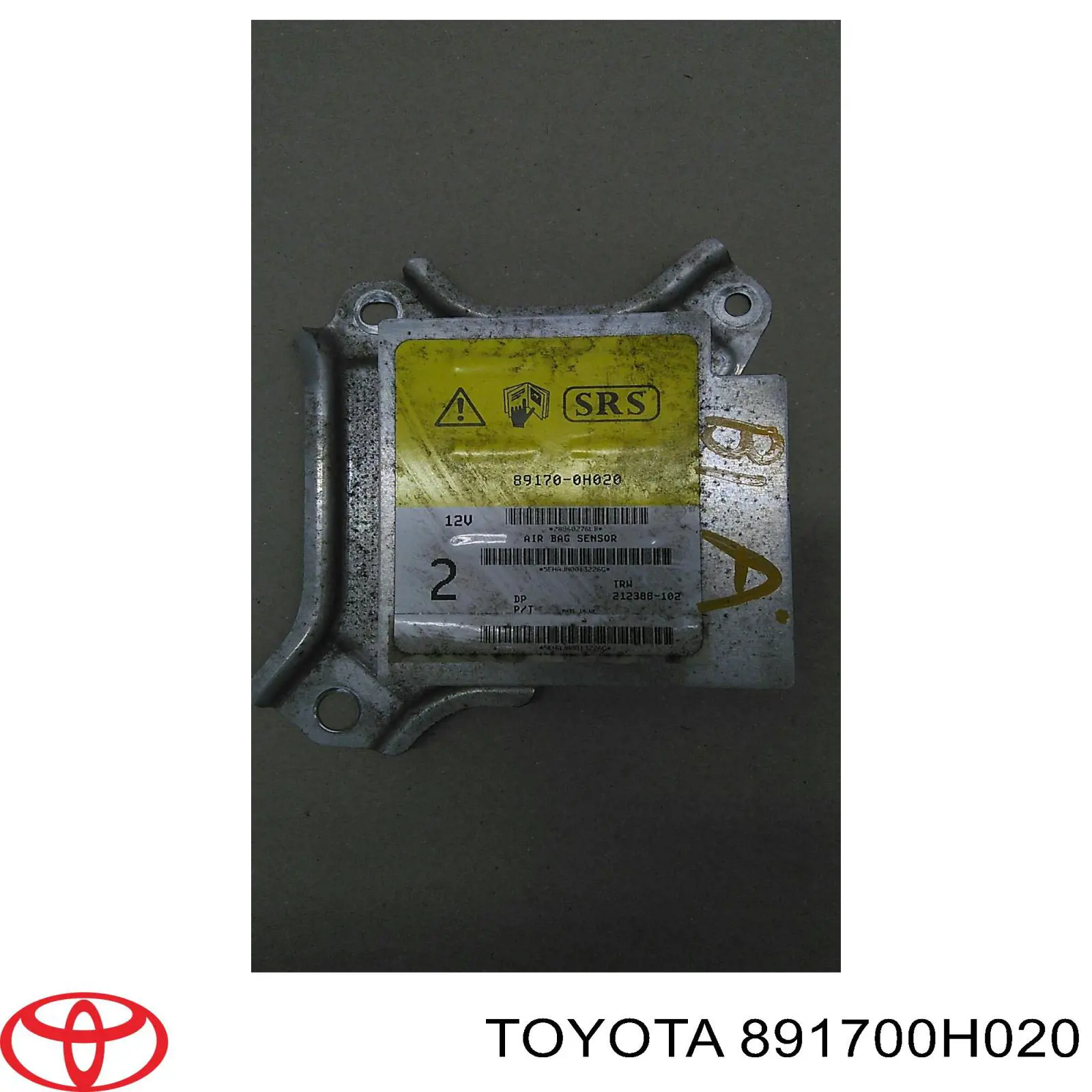 891700H020 Toyota Модуль-процессор управления подушки безопасности