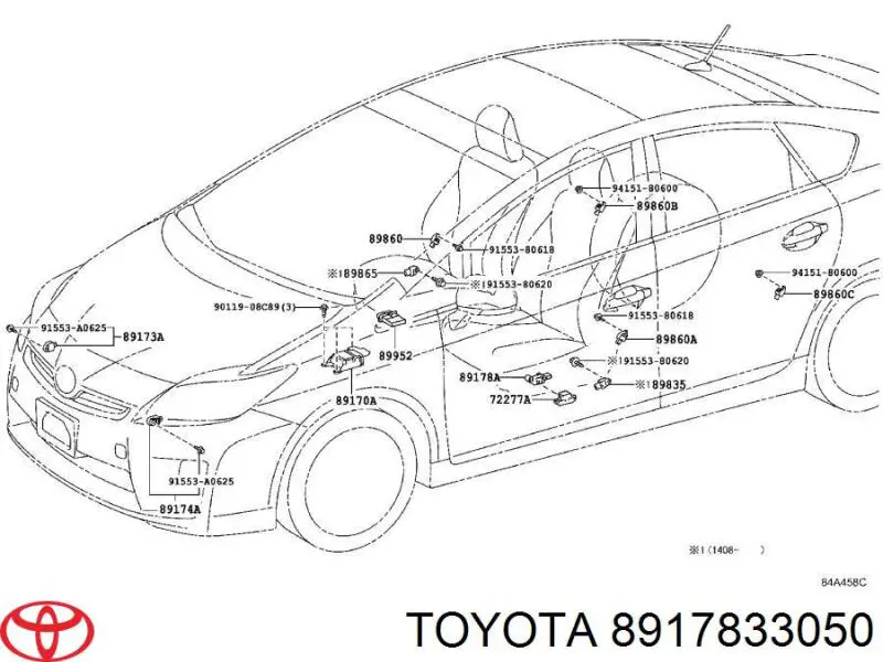 8917833050 Toyota 