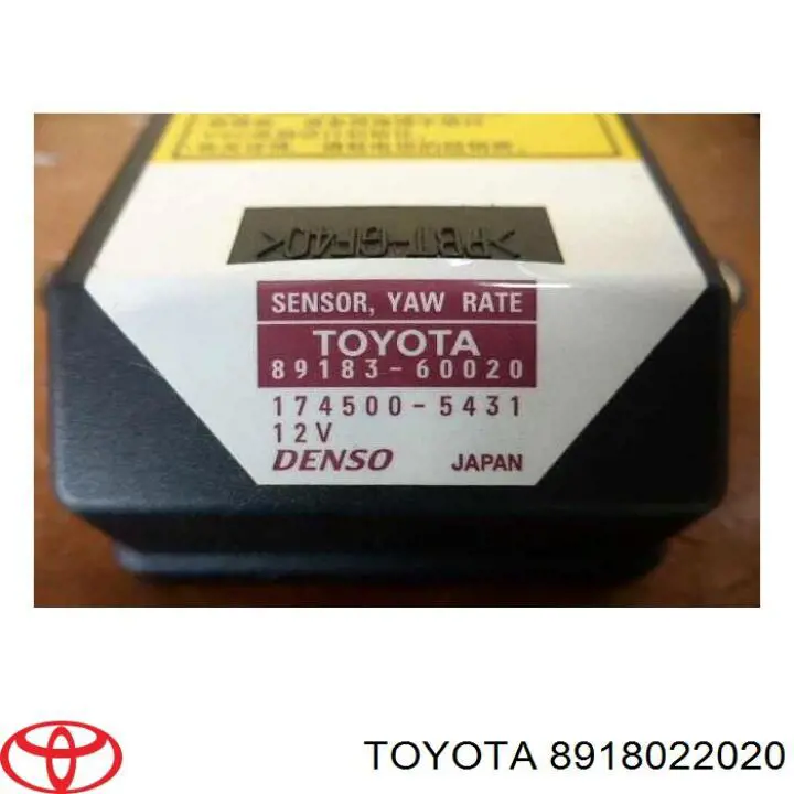 Датчик поперечного ускорения (ESP) Toyota 8918022020 цена, от 31.04 USD