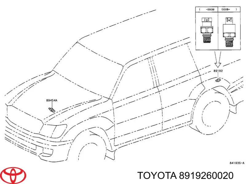  8919260020 Toyota