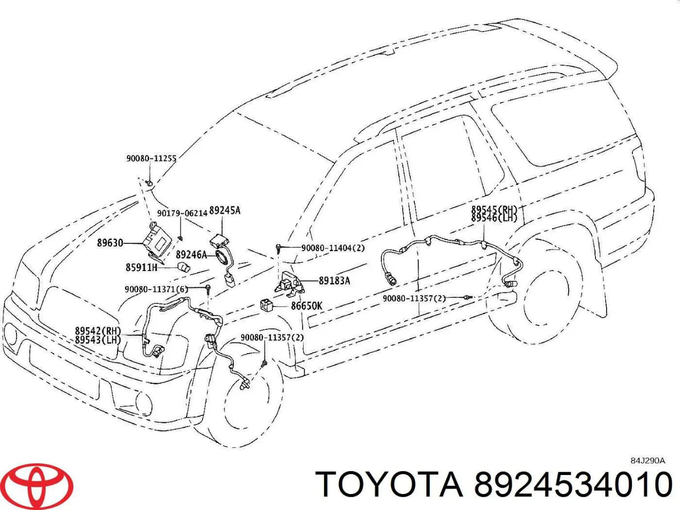  8924534010 Toyota