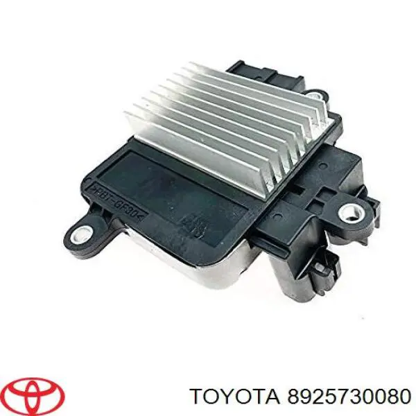 8925730080 Toyota regulador de revoluções de ventilador de esfriamento (unidade de controlo)