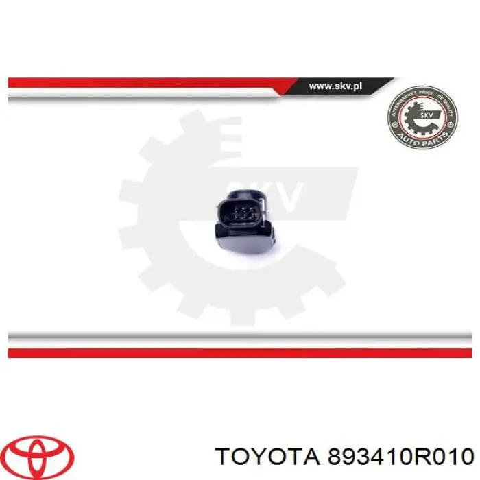 Датчик сигнализации парковки (парктроник) задний на Toyota RAV4 IV 