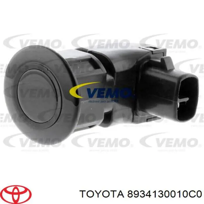8934130010C0 Toyota sensor traseiro lateral de sinalização de estacionamento (sensor de estacionamento)