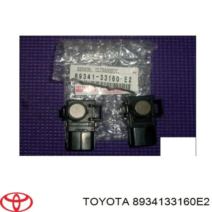 8934133160E2 Toyota датчик сигнализации парковки (парктроник передний боковой)