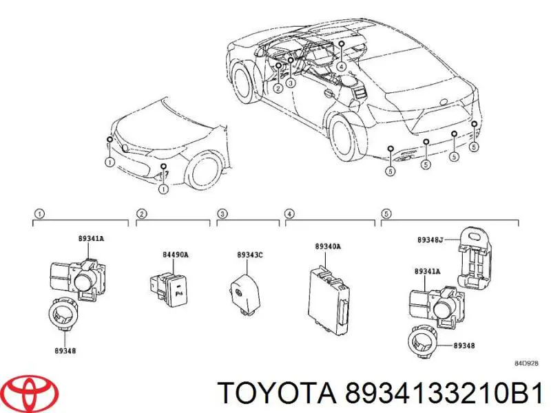  8934133210B1 Toyota