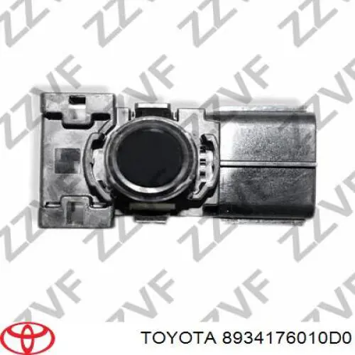 8934176010D0 Toyota sensor de sinalização de estacionamento (sensor de estacionamento dianteiro/traseiro lateral)