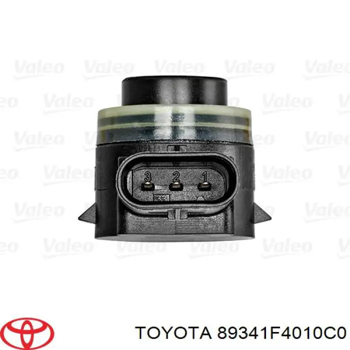 Sensor De Alarma De Estacionamiento(packtronic) Delantero/Trasero Central 89341F4010C0 Toyota