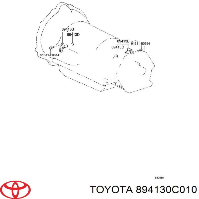  Toyota 894130C010 цена, от 68.41 USD