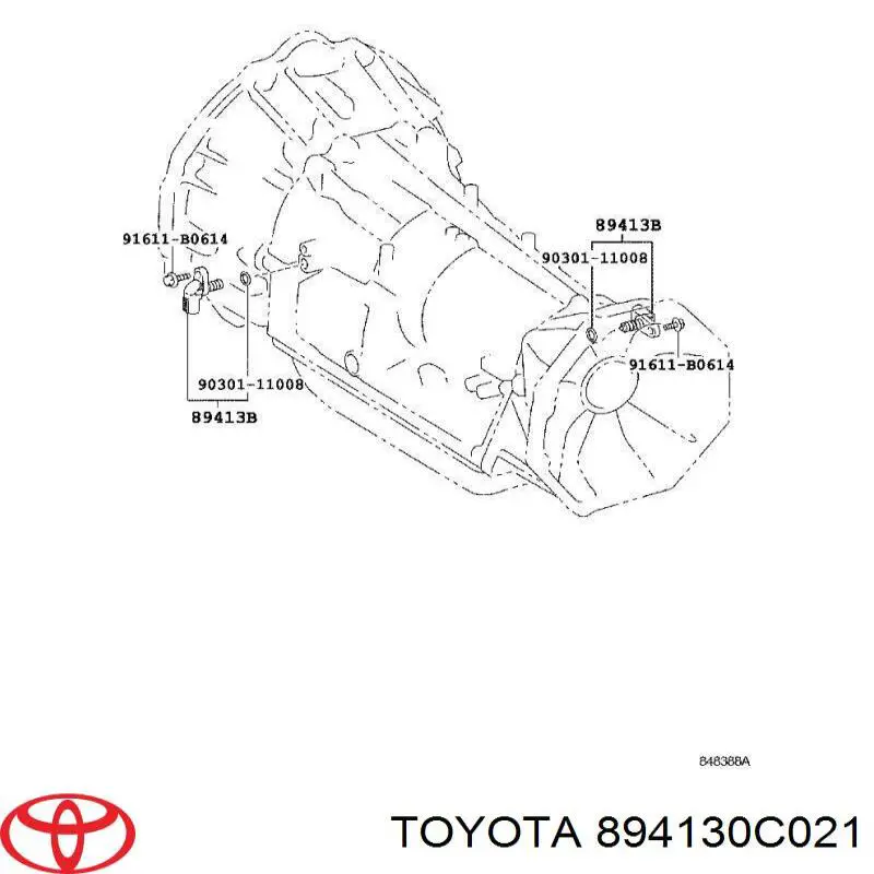  Toyota 894130C021 цена, от 56.43 USD